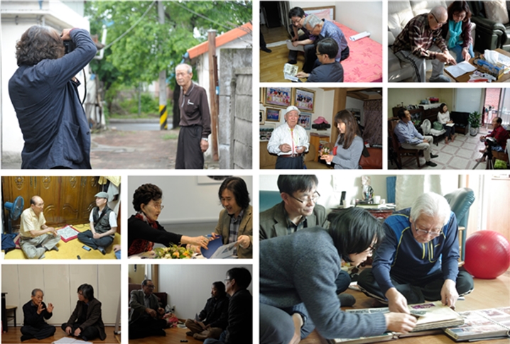 이산가족 어르신과 예술가의 만남